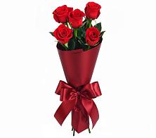 Букет 5 Красных роз Эдлесс Лав в Пивоварихе
