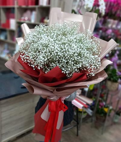 Букет цветов из: Гипсофила в Пивоварихе