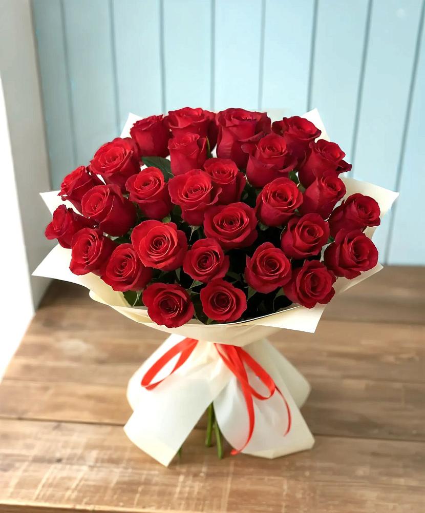 Букет 29 Красных роз в Пивоварихе