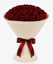 Букет 101 Бордовая роза Блэк Бакарра в Пивоварихе