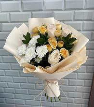 Букет цветов из:  Розы и Хризантемы в Пивоварихе