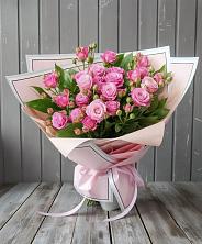 Букет Розовый кустик в Пивоварихе