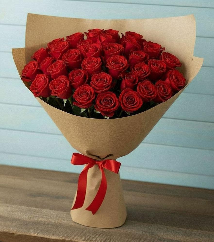 Букет Красные розы Милано в Пивоварихе