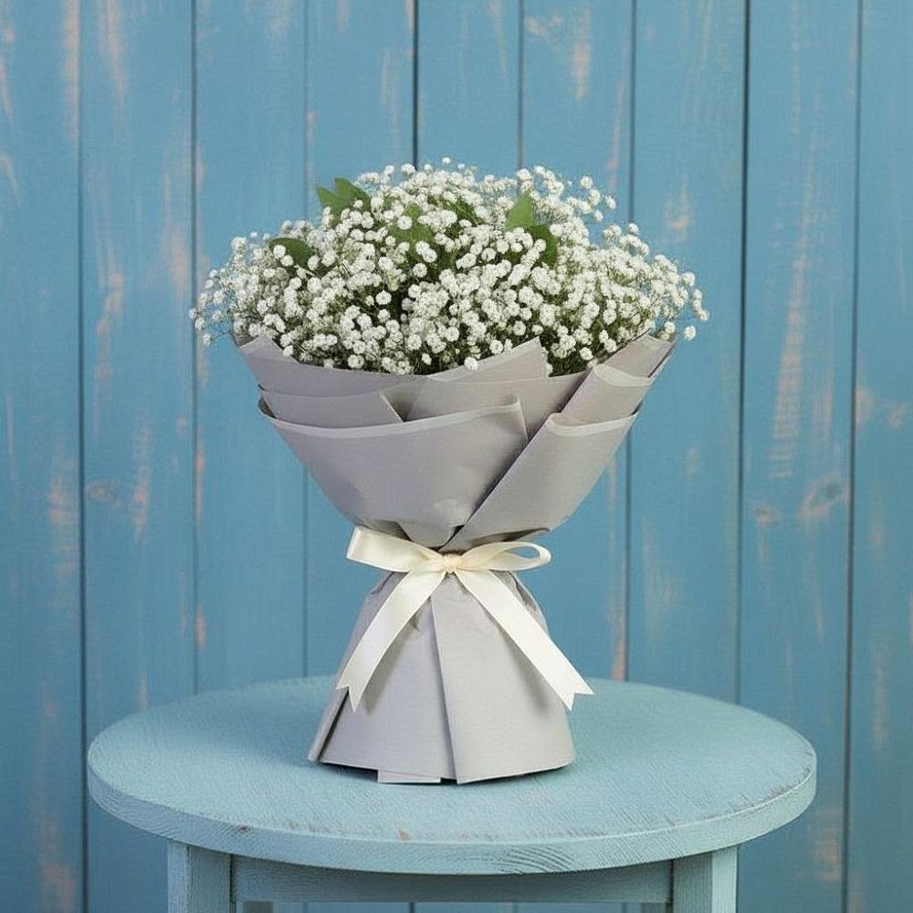 Букет цветов из: Гипсофила в Пивоварихе