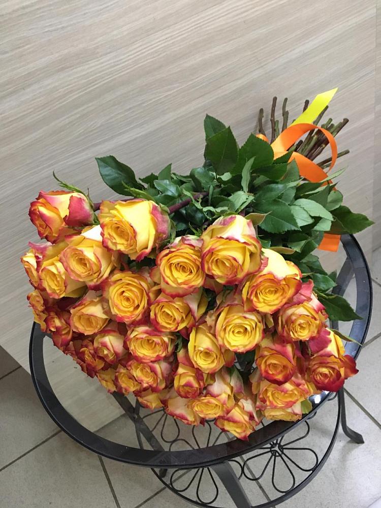 Букет Желтые розы в Пивоварихе