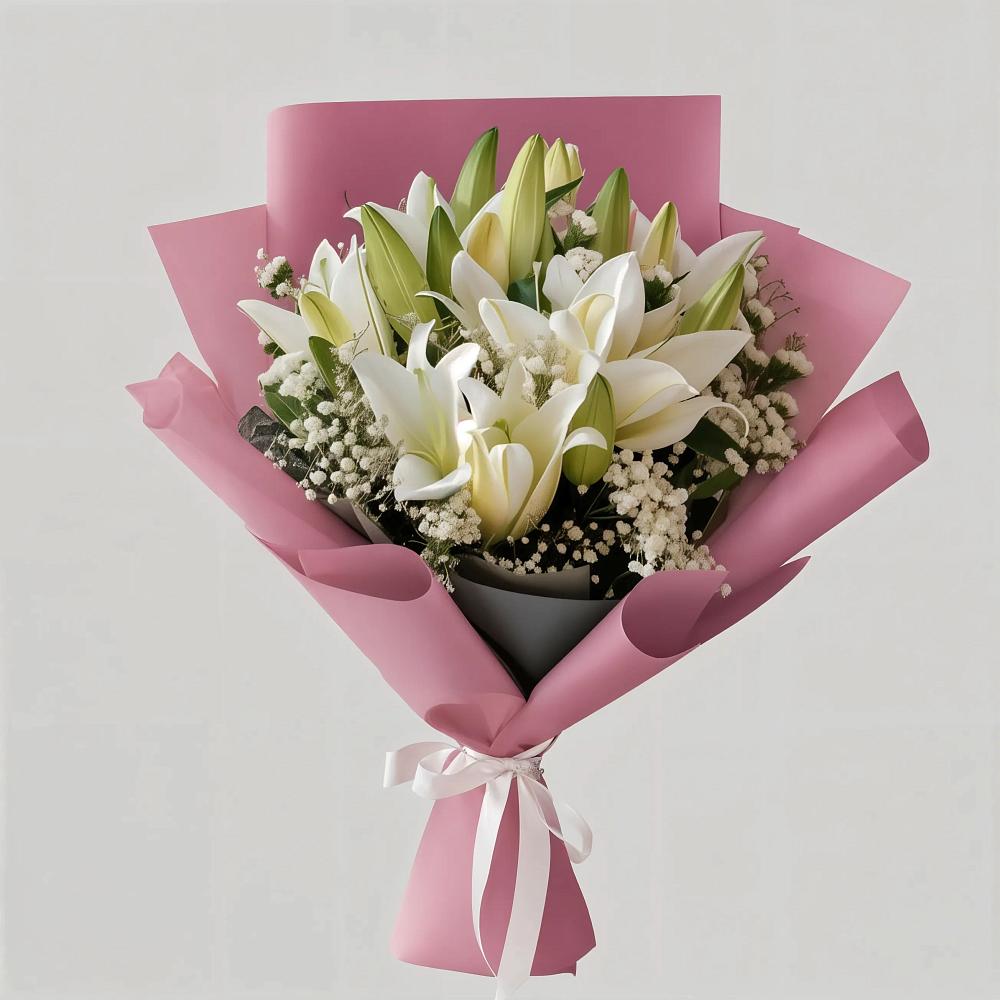 Букет цветов из: Лилии в Пивоварихе