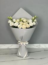 Букет цветов из:  Розы и Лизиантусы в Пивоварихе